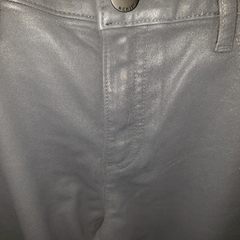 Elie Tahari 29 Audrey faux leather gray leggings - Picture 5 of 15
